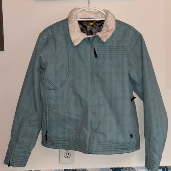 Mountain Hardwear Women's Crystalized Commotion Jacket Teal, Size Large - Picture 2 of 16